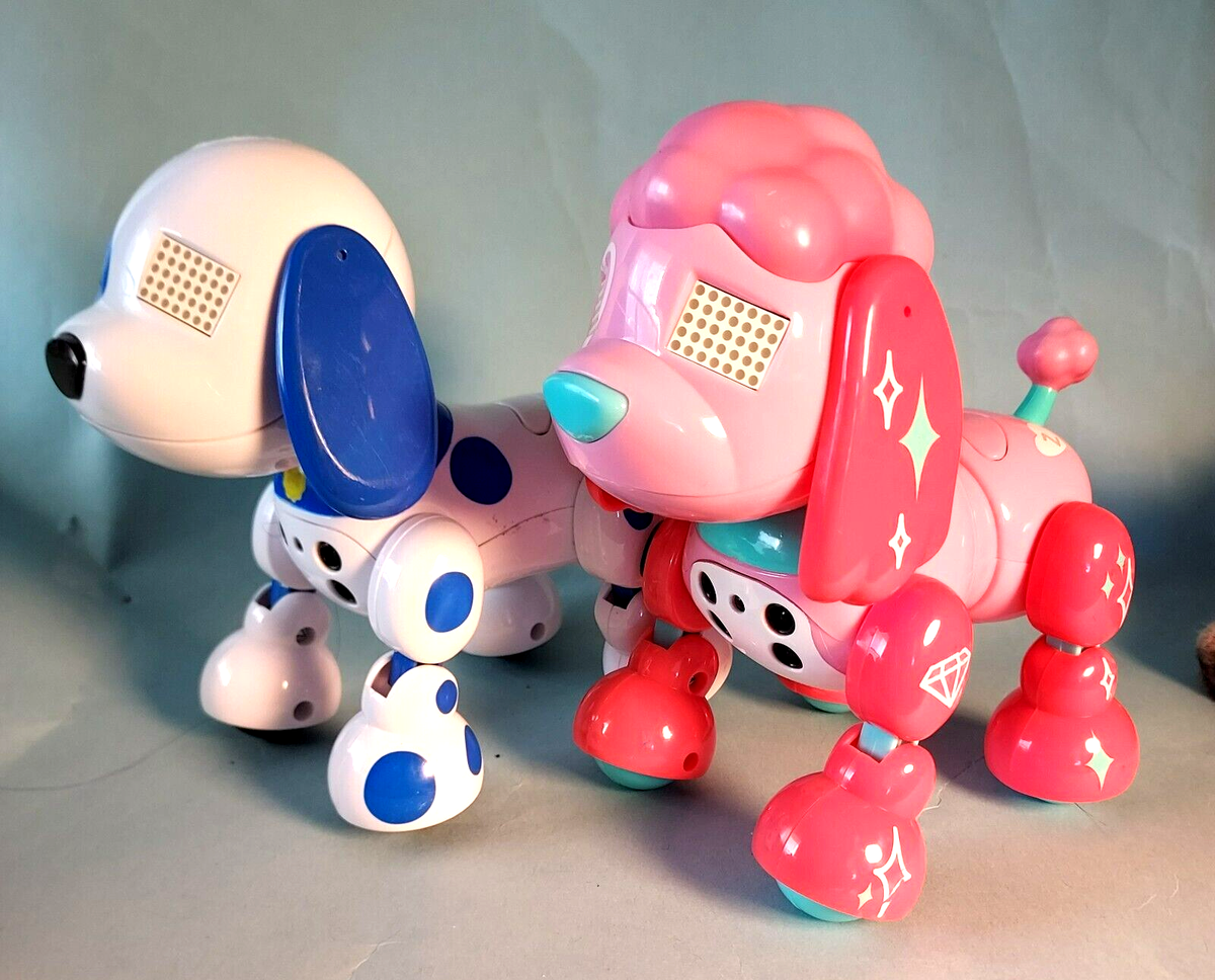 Pink Zoomer Electronic Dog Pink Zoomer Dog Store