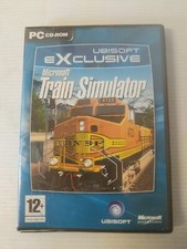 Microsoft Train Simulator Ubisoft Europe Exclusive 2001 no manual 140