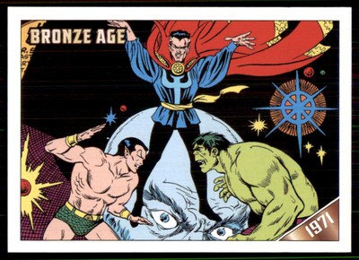 2012 Rittenhouse Marvel Bronze Age #9 The Defenders