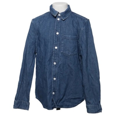 Arket, Jeanshemd, Größe: 140, Blau, Baumwolle, Einfarbig, Denim #FEO