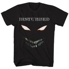 Disturbed The Guy Face Mens T Shirt Rock and Roll Classic Band Tee New Black