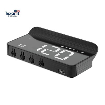 Heads up Display for Cars, Windshield Speedometer Projector HUD M1White ,Digital