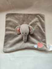 Babylove Elefant grau Schmusetuch Kuscheltuch Schnuffeltuch 22cm TOP 