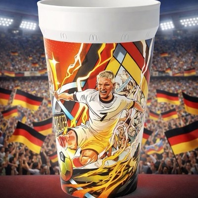 McDonalds WM Becher / Schweinsteiger / OVP