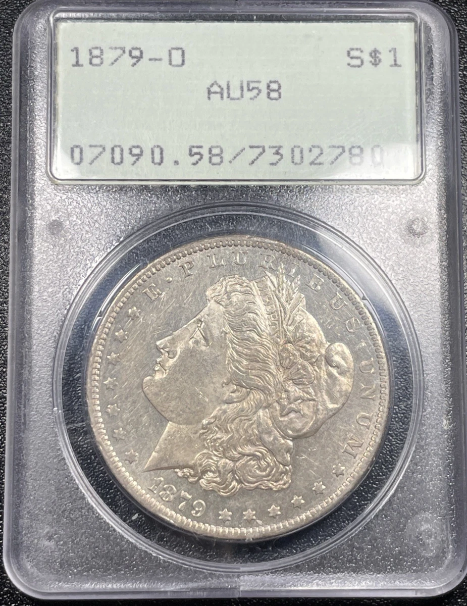 AU 58 Graded Morgan US Dollars (1878-1921) for sale | eBay