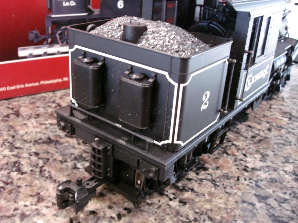 Bachmann Spectrum G Scale Class B Climax 25 Ton Narrow Gauge Locomotive 81177 - Image 4 of 4