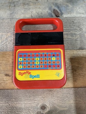 Vintage Speak & Spell 1978 WORKING Original Texas Instruments toy