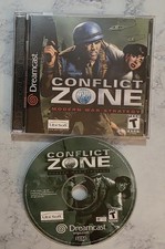 Conflict Zone Modern War Strategy (Sega Dreamcast) Cib Complete - Tested