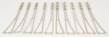 10x MARKLIN HO 7014 CATENARY OVERHEAD WIRES EXCELLENT