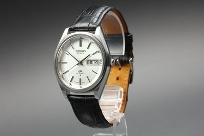 SEIKO Lord Matic 5606-7072 Kanji Date Automatic Men's Watch JAPAN 1974 Near MINT