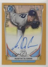 2014 Bowman Draft Chrome Pick Gold Refractor 8/50 Austin DeCarr #BCA-AD Auto z4k