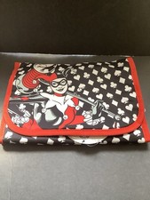 Harley Quinn Cosmetic / Toiletries Travel Bag New DC Comics Loot Crate Exclusive