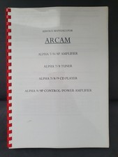 ARCAM ALPHA 7/8/8P/9/9P Service Manual