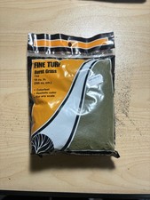 Woodland Scenics Fine Turf Burnt Grass T44 18 cu in Model Ground Cover NOS