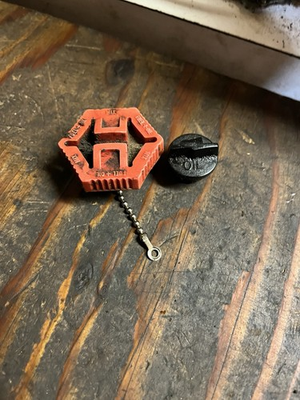 #ad OEM Homelite Super XL Chainsaw Fuel Cap amp; Oil Cap Free Shipping $10.95