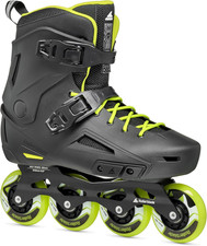 Lightning Men'S Urban Inline Skate, Black and Lime