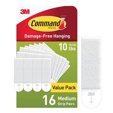 10 lb Medium Picture Hanging Strips 16 Pairs 32 Strips, Damage-Free Picture H... 0.68 per strip
