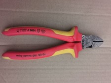 Draper Knipex 70 08 160 VDE Fully Insulated Diagonal Side  Pliers 160mm