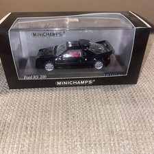 Minichamps 1/43 Ford RS 200 1986 Black Limited 430080270 MINT RARE