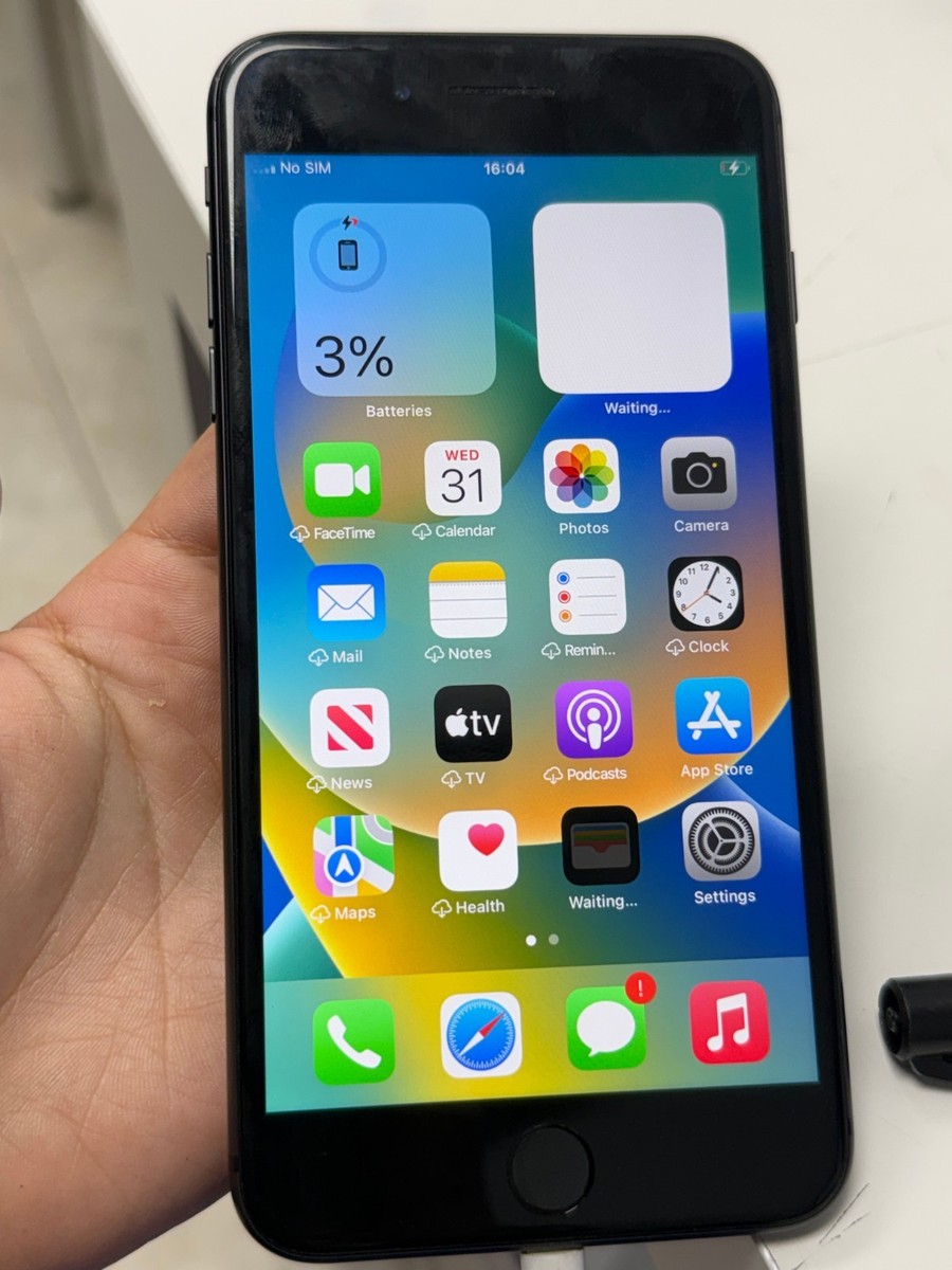 Apple iPhone 8 Plus - 64 GB - Black - Unlocked - Very Good