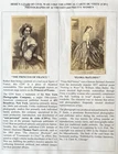 CIVIL WAR THEATRICAL PRINCESS FRANCE ACTRESS LITERARY FLORA McFLIMSY CDV PHOTOS
