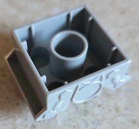 LEGO DUPLO - GREY ENGINE X RACING CAR - RALLY CAR - 10589 - VINTAGE - USED