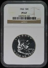 1962 Franklin Half Dollar 50C NGC PR67
