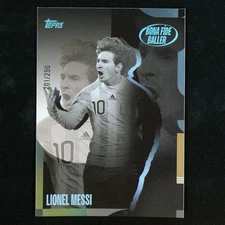 2024 Topps Argentina Lionel Messi Bona Fide Baller Blue 101/250 58150 READ