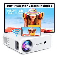 VANKYO Leisure E30T 1080P Full HD Projector with WiFi  Auto Keystone Excellent