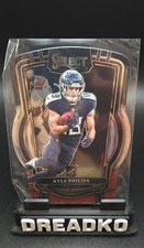 2022 Panini Select - Club Level Kyle Philips #206 Black & Red Prizm Die-Cut (RC)