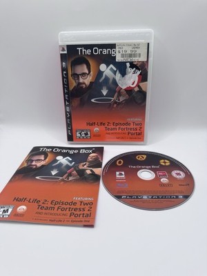 The Orange Box (PS3) - CIB Complete PAL Disc  Half-Life 2 Portal Team Fortress 2