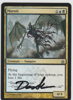 Magic the Gathering ~ Moroii ~ LP ~ Ravnica ~ Signed by Artist #3