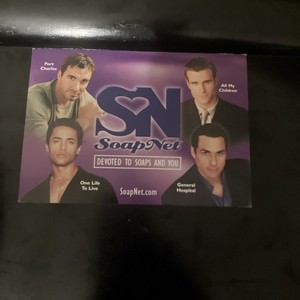 Postcard Devoted To Soaps And You SoapNet Homo erotic gay RARE Vintage Affordabl