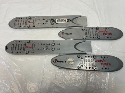 Ski binding plate TYROLIA CARVE PLATE 9mm Compatible with Tyrolia SL100 etc.