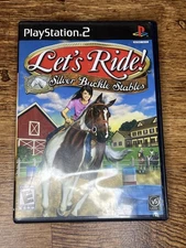 PS2: Let's Ride Silver Buckle Stables Sony PlayStation 2 Complete & Tested
