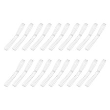 Transparent Invisible Heels Shoe Straps, 10 Pairs 10mm Anti Loose Shoelace