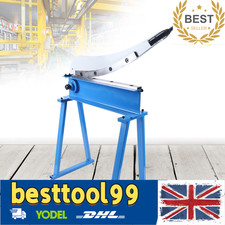 Blue Modern Floor Mount Metal Shear 50cm Blade 1.2mm-1.5mm Cutting Thickness UK