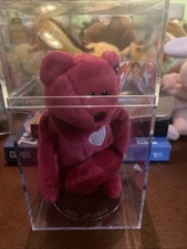 Ty Valentina the Red Bear Beanie Baby