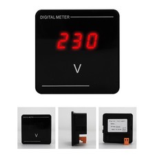 AC Voltage Measurement Meter Red LED Digital Display Voltage Tester