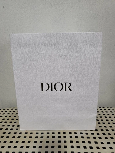 Sac shopping vide blanc DIOR 14"x17,25"x6,5"
