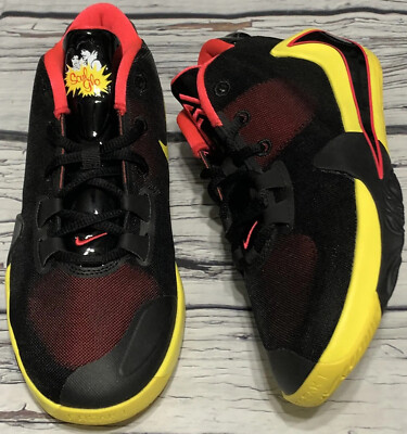 Sample Nike Zoom Freak 1 Basketball Shoes Soul Glo Black Red 5Y