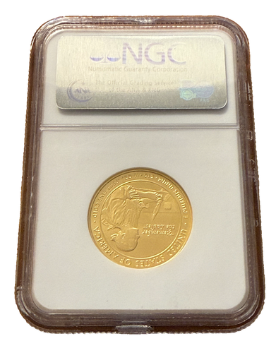 US 2007 W Gold 1/2 oz $10 NGC MS69 First Spouse Series - Abigail Adams - Picture 2 of 2