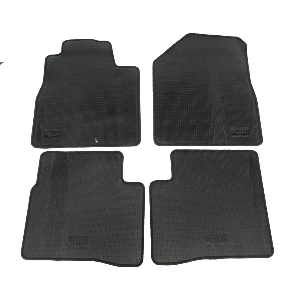 2000-2014 Nissan Maxima Black Carpet Floor Mats Front & Rear Set OEM NEW GENUINE - Image 2 of 3