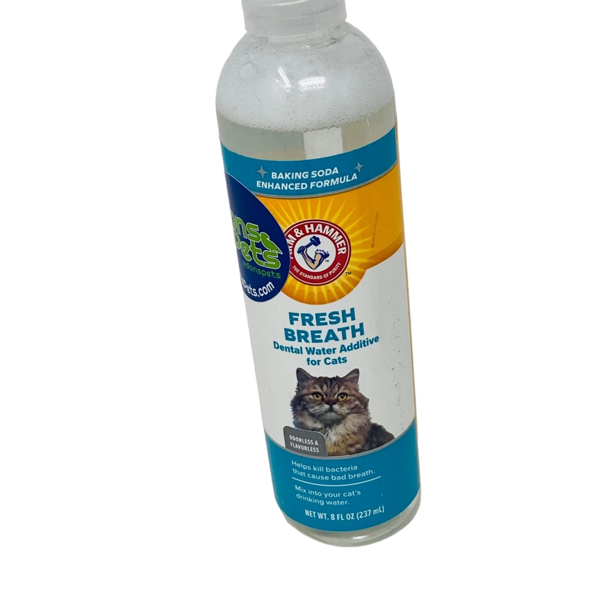 Arm Hammer Advanced Care Dental Water Additive for Cats Mint Protective