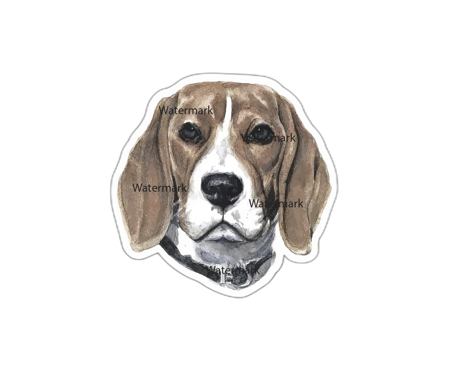 Beagle Dog Sticker Decal
