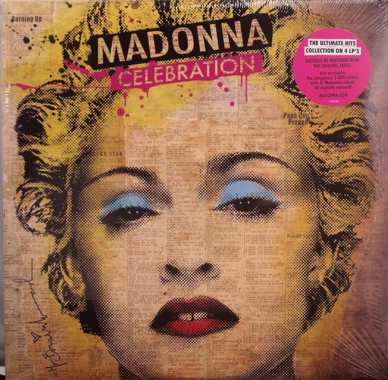 MADONNA - CELEBRATION -VINILE 4LP VINYL BOXSET NUOVO SIGILLATO LIMITED SEALED