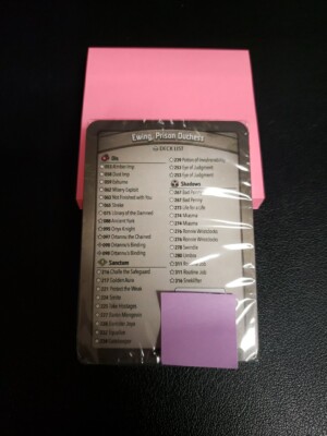 Unscanned Keyforge Deck With Double Ronnie, Routine Job, Exhume, Joya, And More