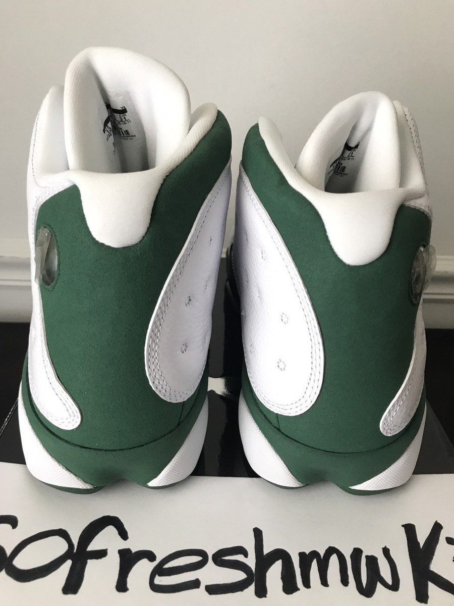 2011 Nike Air Jordan XIII 13 Retro RAY ALLEN CELTICS WHITE