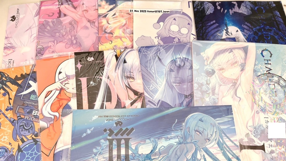 chocolate shop choco doujinshi melusine illust art book 11 set