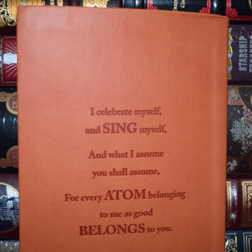 Листья травы от Walt Whitman совершенно новый без сокращений Deluxe мягкая кожа ощущение - Изображение 3 из 4